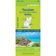 185 Yucatan and the Mayan Region Michelin